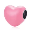 Talisman din argint Pink Email Heart picture - 1