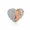 Talisman din argint Pink Love Mom picture - 1