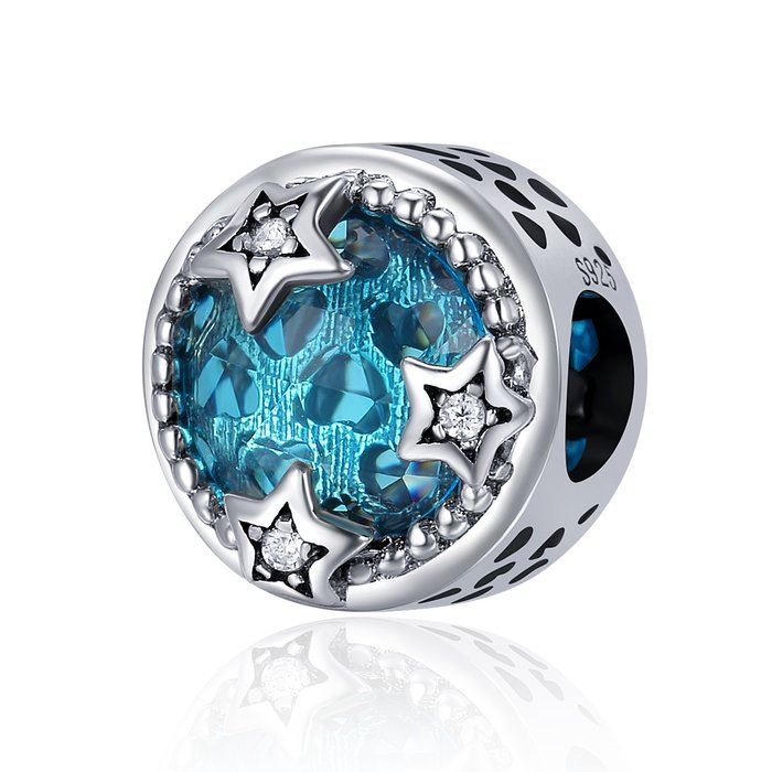 Talisman din argint romantic sky