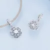 Talisman din argint Rose Pearl picture - 4