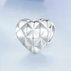 Talisman din argint Sculpted Heart picture - 3