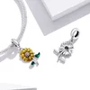 Talisman din argint Sunflower picture - 4