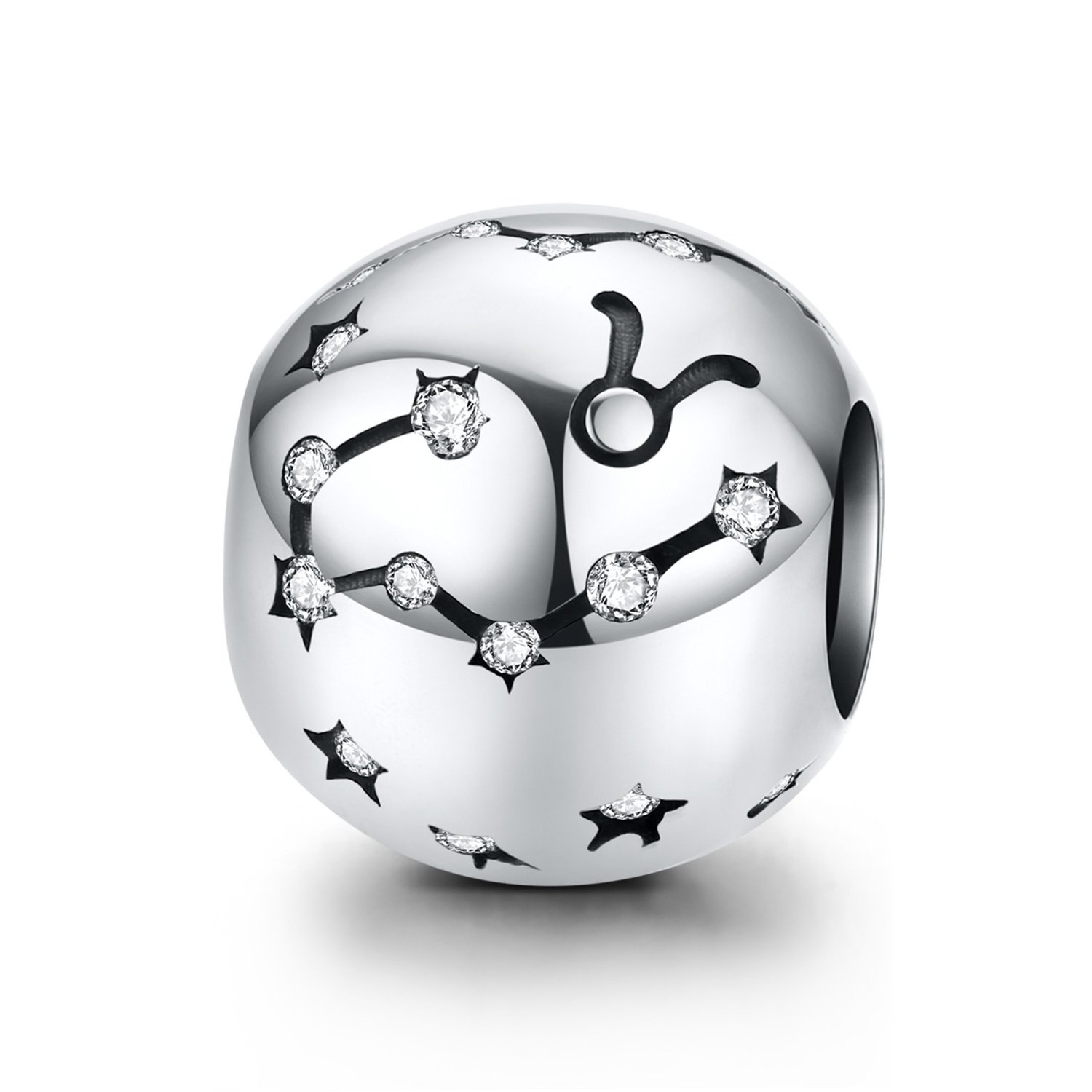 Talisman din argint taurus constellation