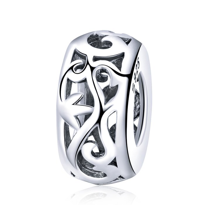 Talisman din argint twisted pattern
