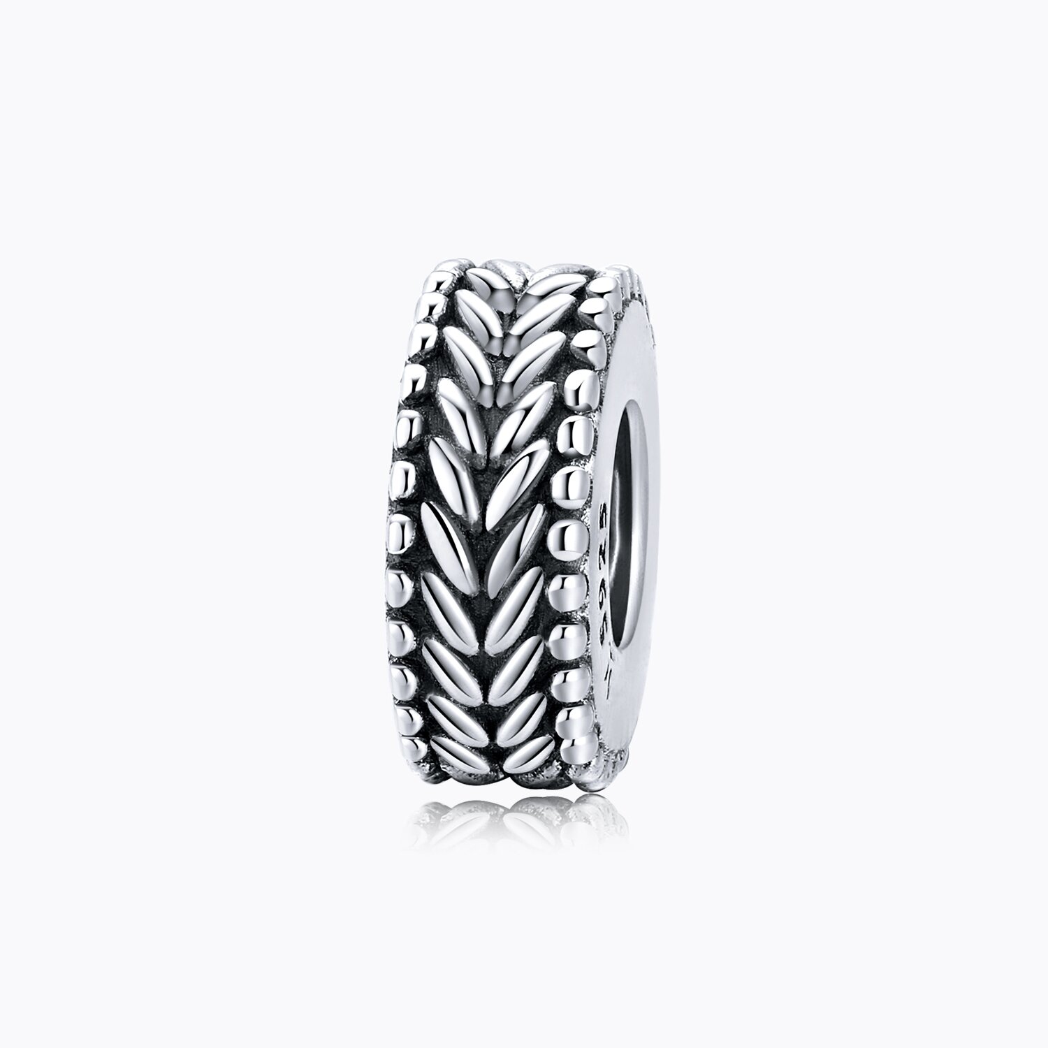 Talisman din argint wheet charm