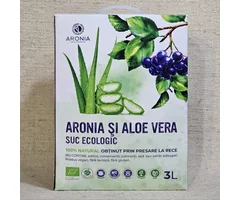 Aronia juice with aloe vera ECO 3L
