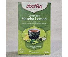 Ayurvedic tea Matcha lemon with matcha, lemon, lemon grass and lime   ECO 30.6g 17 sachets