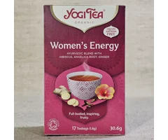 Ayurvedic tea Woman's energy with hibiscus, angelica root, ginger ECO 30.6g 17 sachets