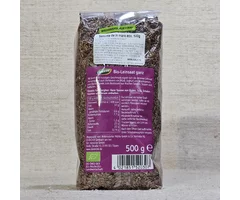 Brown flax seeds ECO 500g