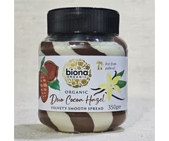 Chocolate cream with hazelnuts Duo swirl ECO 350g