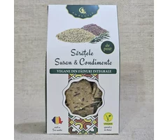 Crackers with sesame seeds and spices 107g