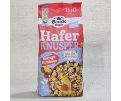 Crunchy oat muesli with mango and raspberry, gluten-free, ECO 285g