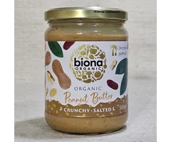 Crunchy peanut butter with salt ECO 500g