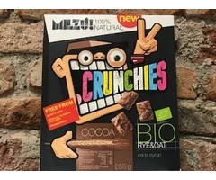 ECO CRUNCHIES OF RYE AND OATS WITH COCOA 250 GR
