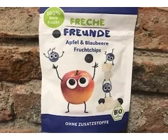 ECO CRUNCHY APPLES AND BLUEBERRIES 16 GR