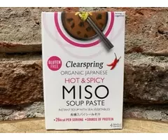 ECO HOT&SPICY MISO SOUP PASTE GLUTEN FREE (4X15 GR)