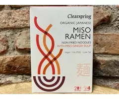 ECO RAMEN MISO WITH MISO SOUP AND GINGER 170 GR