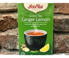 ECO TEA WITH GINGER, LEMON AND GREEN TEA 17 ENVELOPES