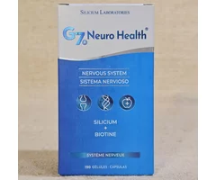 G7 Neuro Health for the nervous system with silicium and biotin 120 capsules