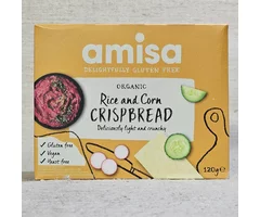 Gluten-free crispbread made from rice and corn ECO 120g