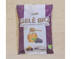 Gluten-free jellies with honey and blackberries ECO 120g