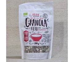 Keto granola with raspberries ECO 200g