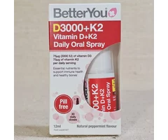Oral spray with vitamin D300+K2 12ml