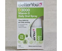 Oral spray with vitamin D3000 15ml