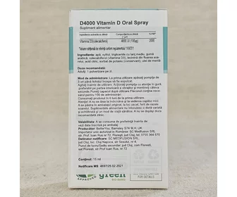 Oral spray with vitamin D4000 15ml picture - 2