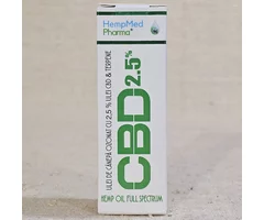 Ozonated hemp oil with 2.5% CBD/terpene oil 10ml