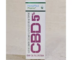Ozonated hemp oil with 5% CBD/terpene oil 10ml