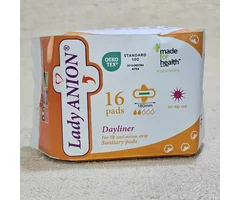 Pads with negative ions with wings Dayliner 2 drop 18 cm 16 pcs.