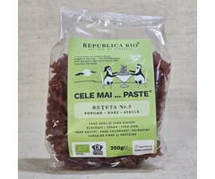 Pasta from corn, oats, and beetroot without gluten ECO 250g