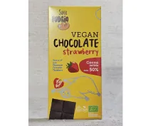 50% chocolate with strawberries ECO 80g