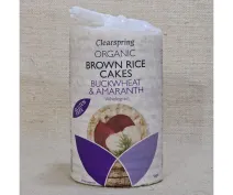 Expanded brown rice with buckwheat and amaranth ECO 120g