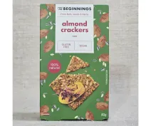 Gluten-free almond crackers 80g