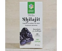 Shilajit resin powder for immunity and vitality 60 capsules