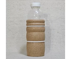 TC Arve/Zirbe wide mouth bottle with the flower of life 0.7L