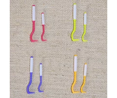 Tick removal crochet hook