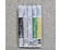 Toothbrush for adults white/pink/green/yellow/black, made of bamboo, very soft