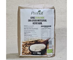 Whole wheat semolina ECO 1kg