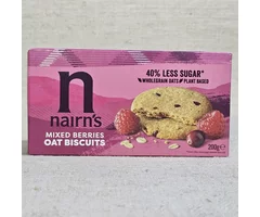 Wholegrain oat biscuits with wild berries 200g