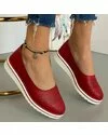Balerini Piele Naturala Kate - Rosii 1