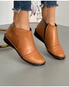 Ghete Din Piele Naturala Maro Deschis Imblanite 1471 1