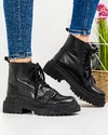 Ghete Inalte Imblanite Piele Naturala Negre WIZ01 3