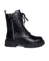 Ghete Negre Captusite Piele Naturala VN2259 2