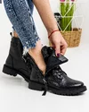 Ghete Negre Piele Naturala VN2310 3