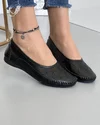 Mocasini Negri Piele Naturala Cu Cusatura Decorativa VK1024-9A 3