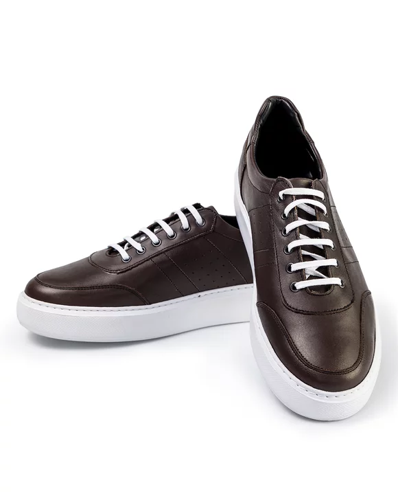 Pantofi Casual Barbati Piele Naturala Maro IN750B