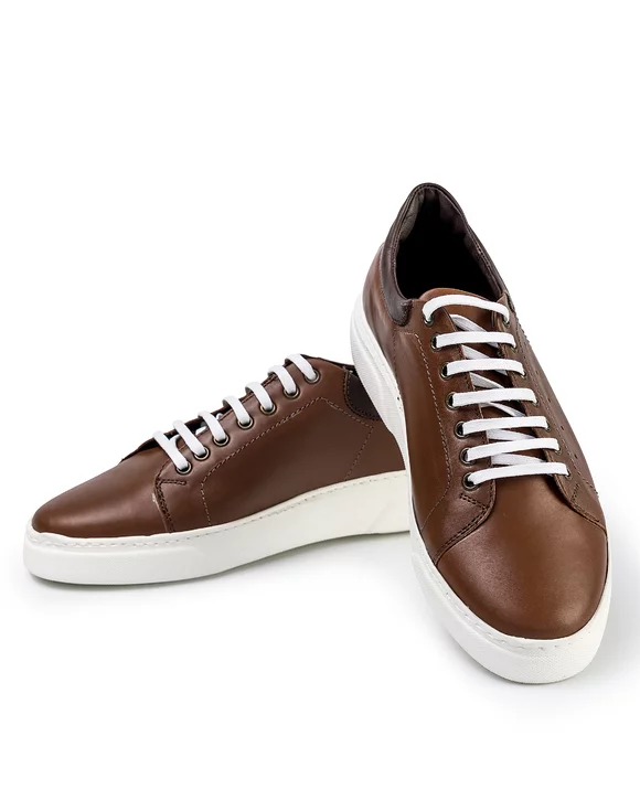 Pantofi Casual Barbati Piele Naturala Maro IN755